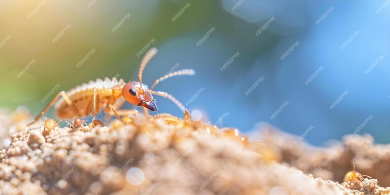 تجربتي مع النمل الأبيض