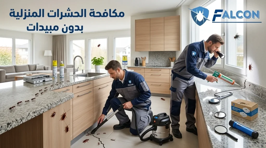 مكافحة الحشرات المنزلية بدون مبيدات