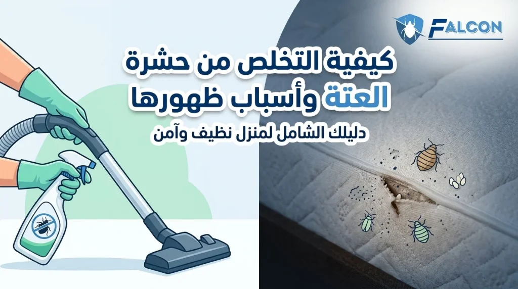 كيفية التخلص من حشرة العتة